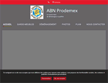 Tablet Screenshot of abnprodemex-demenagement.fr